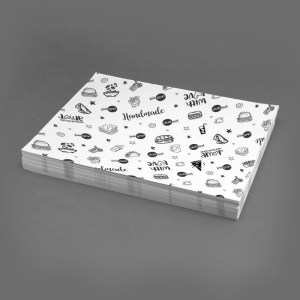 Papel Anti-grasa 50x40cm, 1000 Unidades – PERSONALIZADO Papel Anti-grasa 50x40cm, 1000 Unidades - PERSONALIZADO