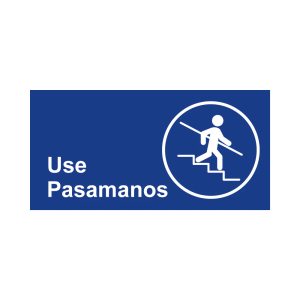 USE PASAMANOS ABAJO IZQUIERDA TAMAÑO 34X17CM