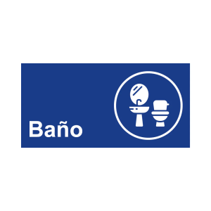 Baño - TAMAÑO 34X17CM